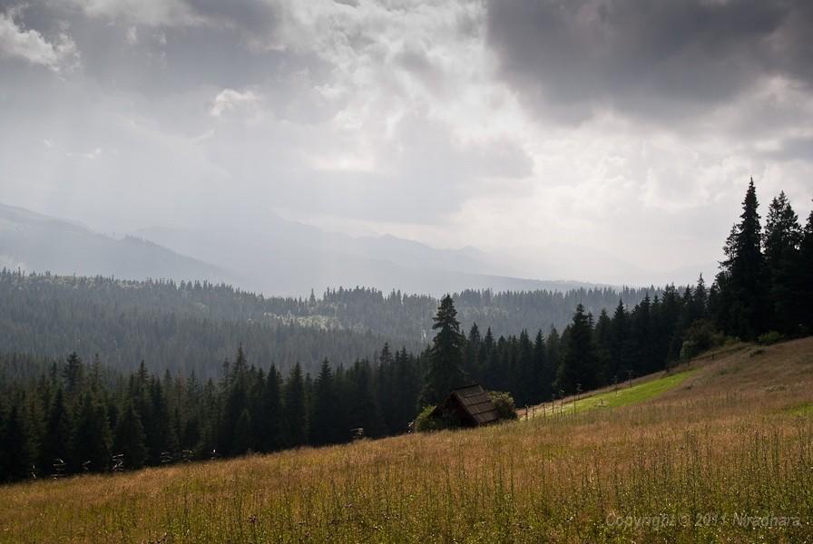 widoczek z chmurami