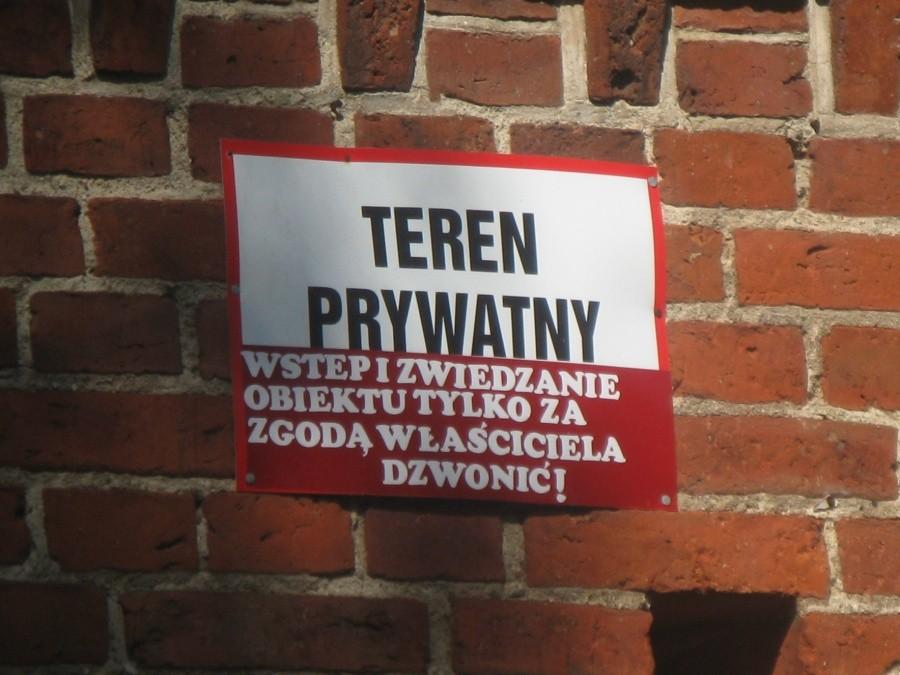 Napis na zamku
