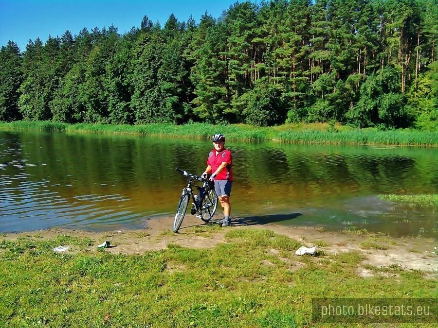 Poranek nad jeziorem Rokickim.