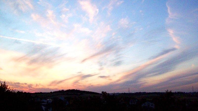 Widok z Panieńskiej Góry w Wielkiej Wsi