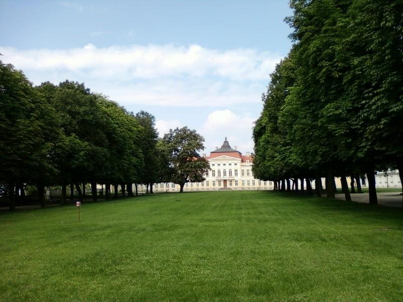 Pałac w Rogalinie - od frontu