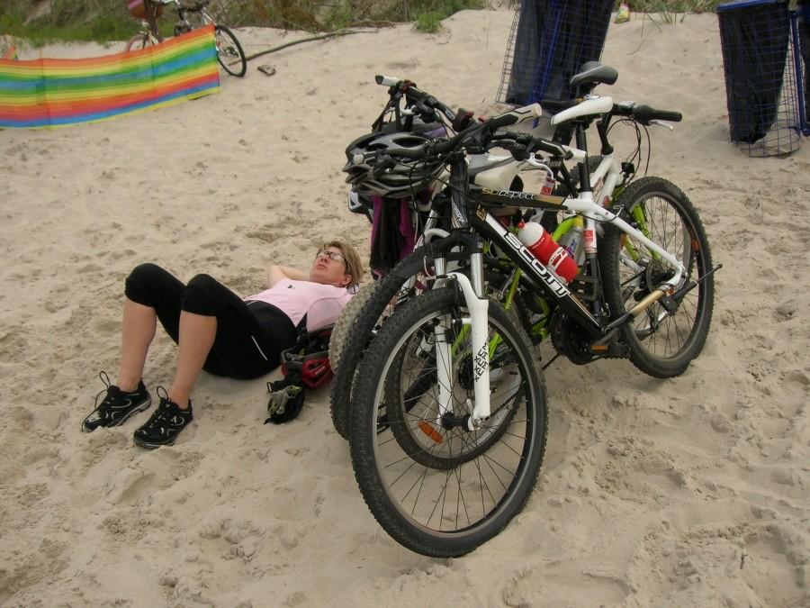 plaża i rower
