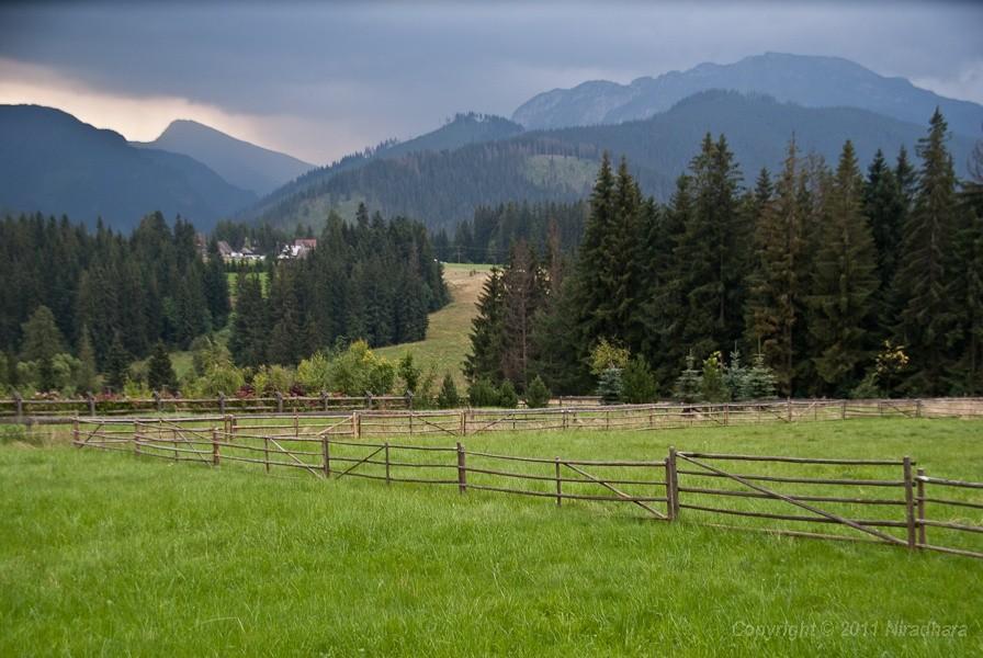 chmury nad Kominiarskim Wierchem