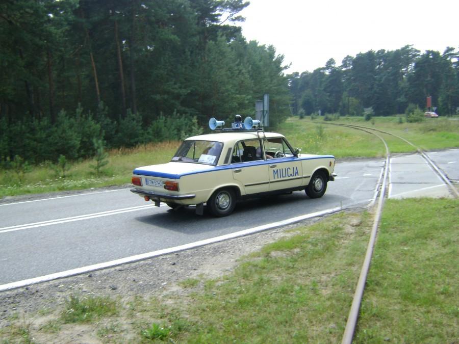Radiowóz milicyjny