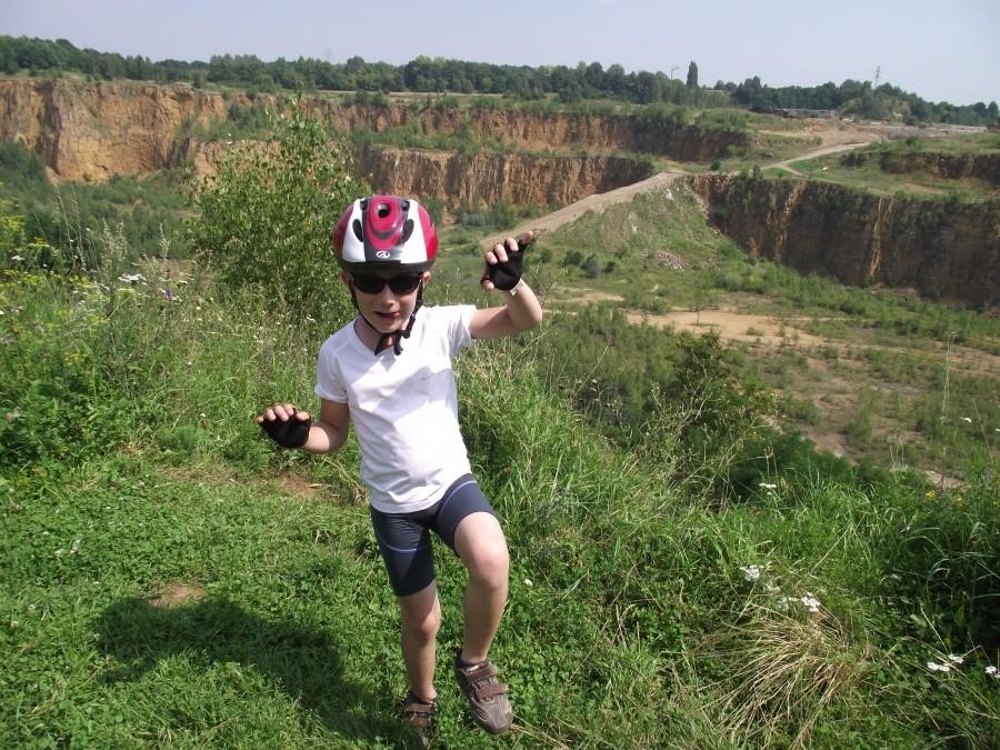 Wesoły Krzyś i kopania dolomitu:)