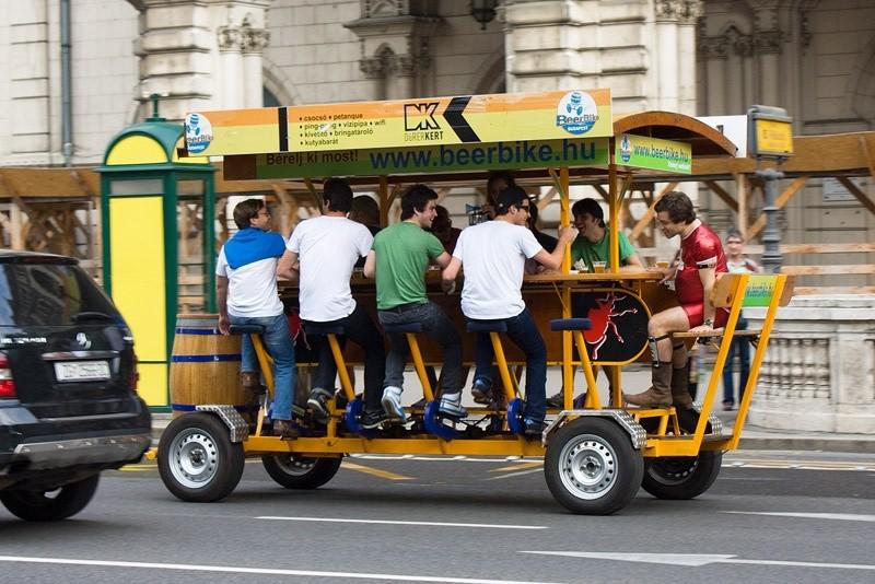 BeerBike w akcji