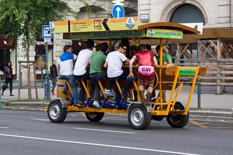 BeerBike w akcji