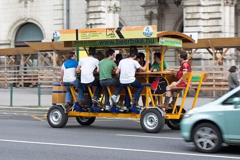 BeerBike w akcji