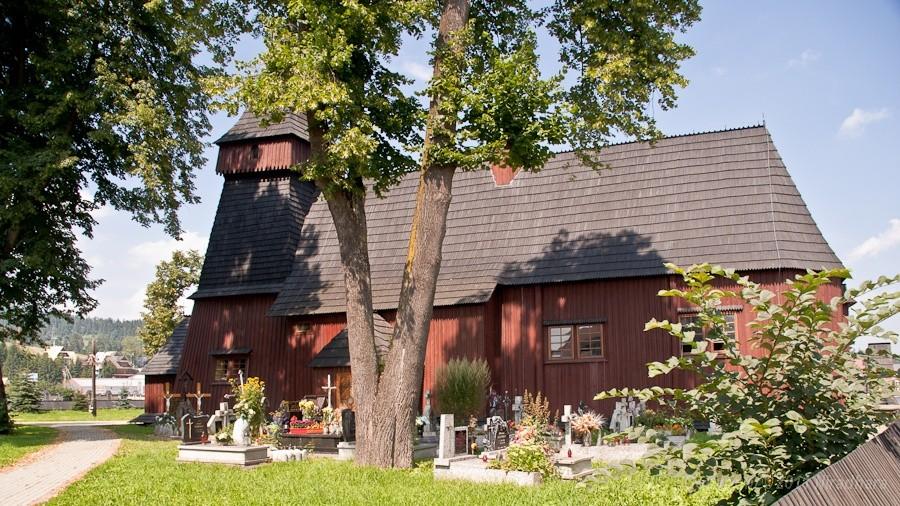 drewniany kościół w Białce Tatrzańskiej