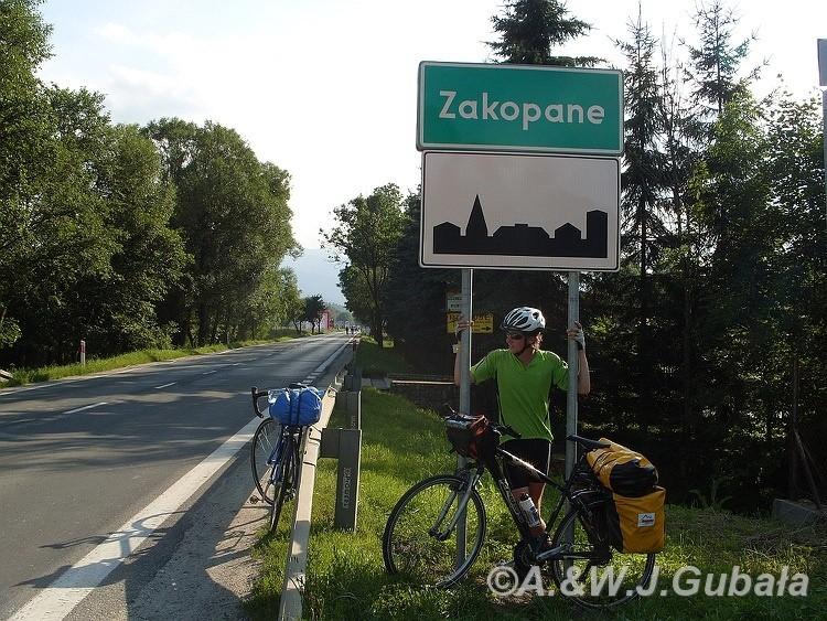 Wjeżdżamy do Zakopca