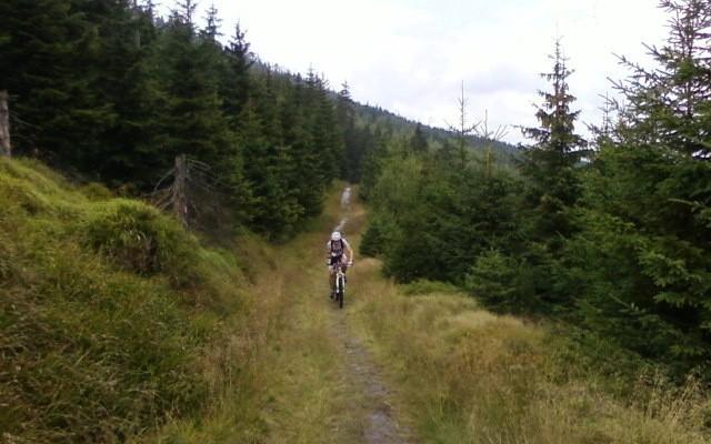 Górna cześć Tabaczanej jest spoczko do MTB :)