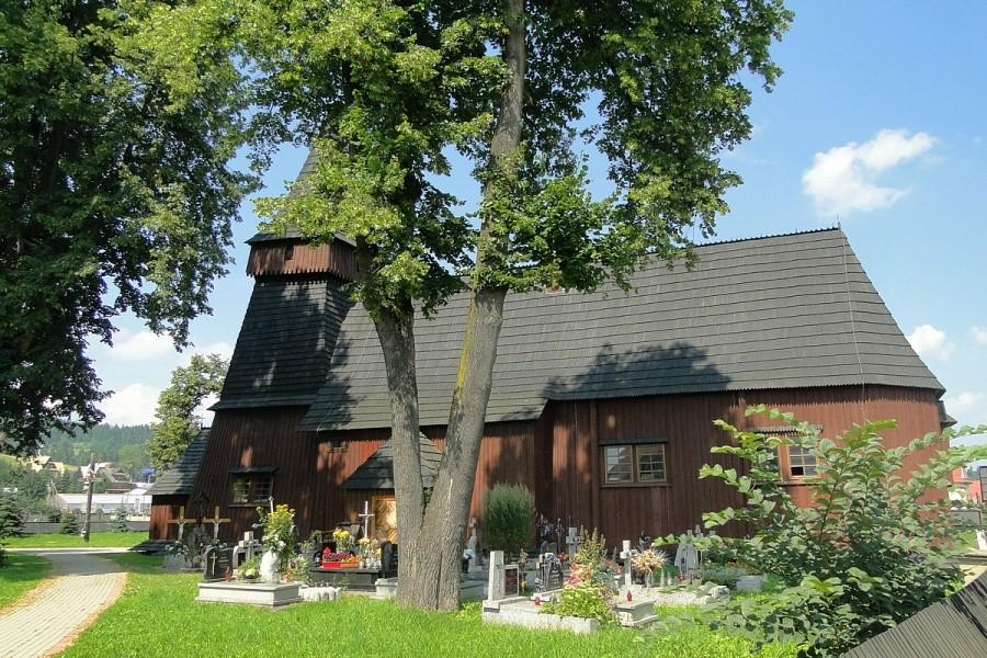 Białka Tatrzańska, kościół na Szlaku Architektury Drewnianej