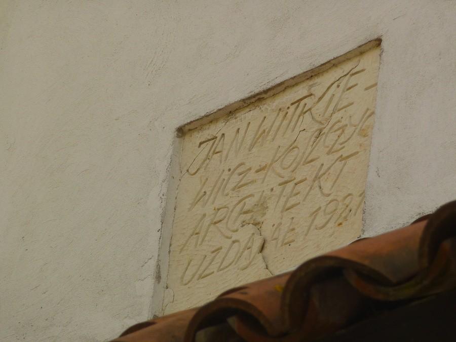 Jan Witkiewicz-Koszczyc Architekt Uzdajał 1921
