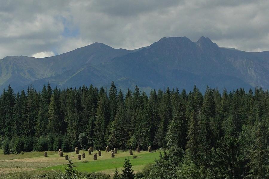Pięknie prezentuje się Giewont
