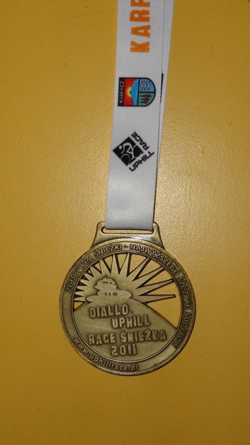 Medal zdobywca śnieżki 2011