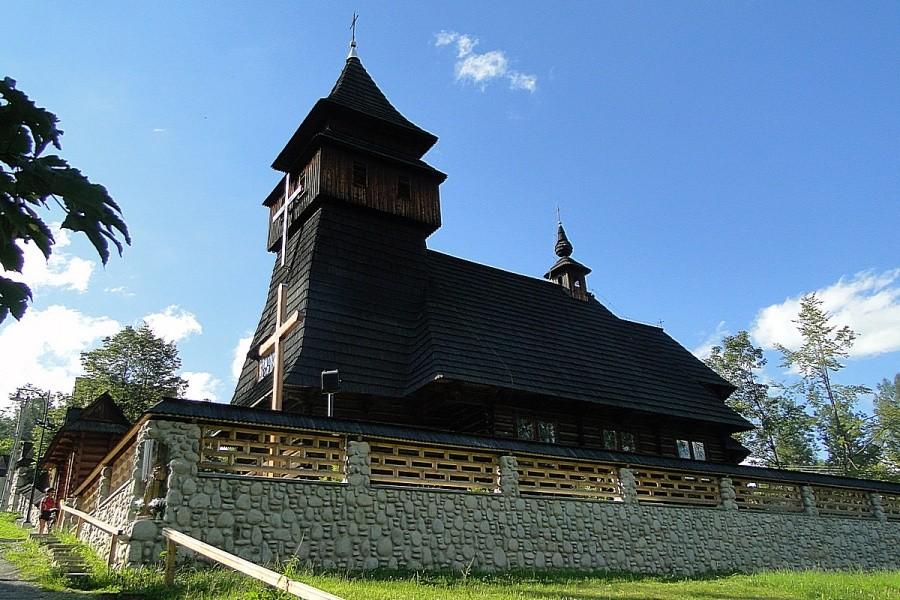 W Brzegach jest drewniany kościół