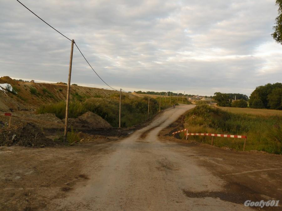 Okolice drugiego wiaduktu na Przyjemnej.