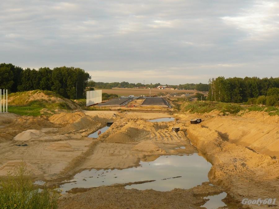 Wiadukt Przyjemna widok na Górniki.