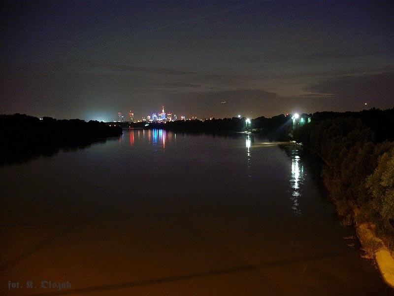 Wisła nocą