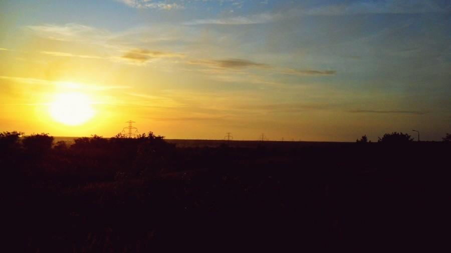 Sunset na Azotach