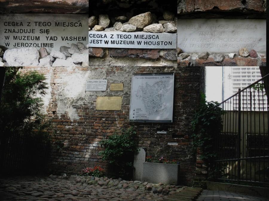 Fragment muru Getta Warszawskiego