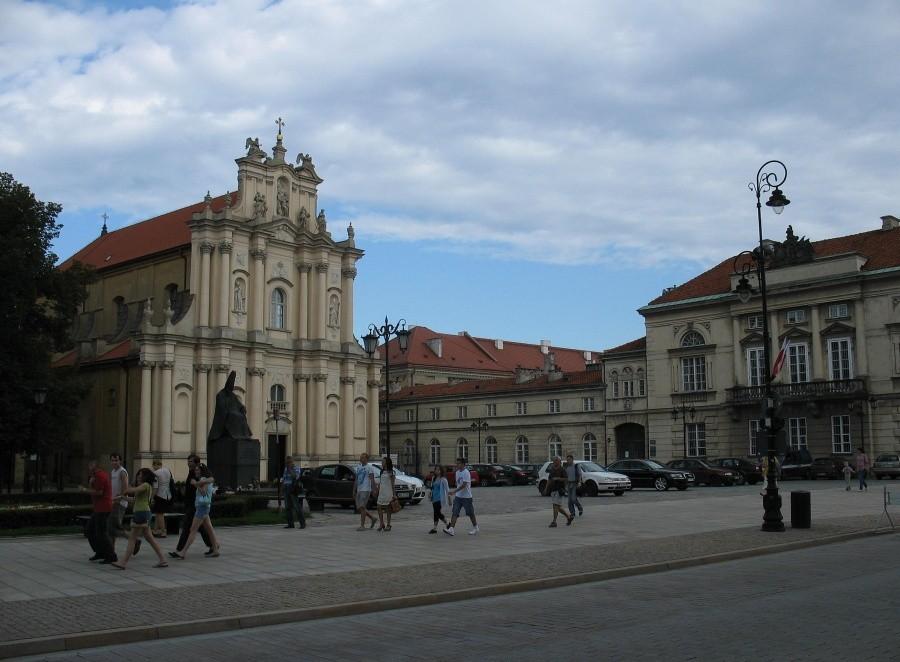 Krakowskie Przedmieście - kościół ss. Wizytek
