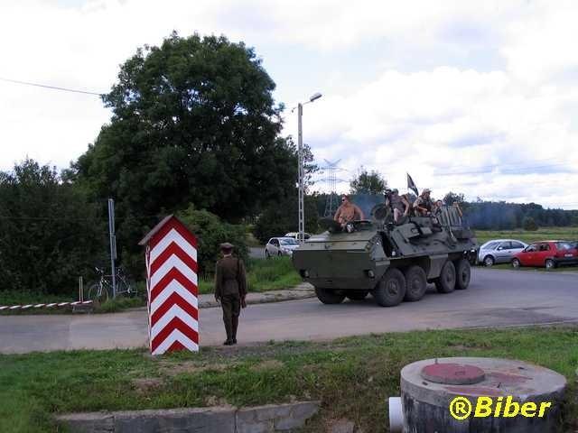 Wartownik z 1939 i współczeny Skot i mój rower :)