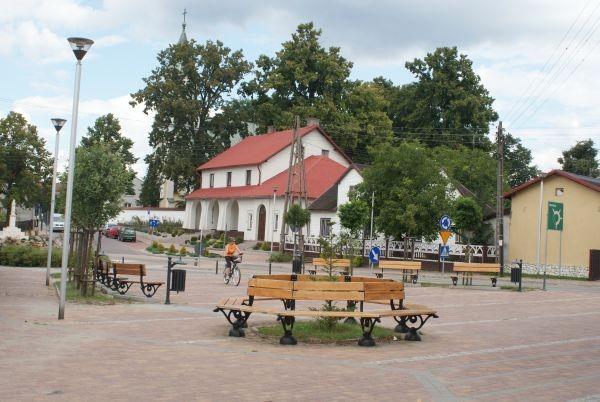Rynek w Złotym Potoku