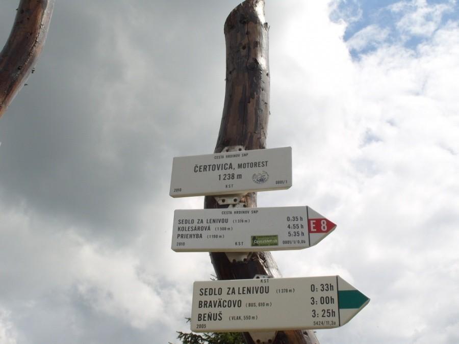 Certovica 1238 m n.p.m.