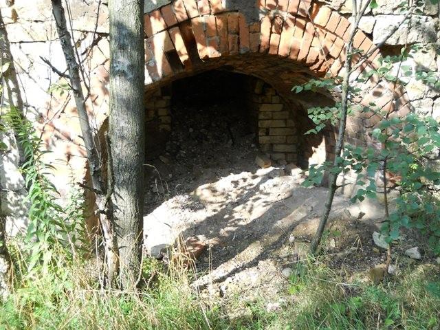 wnętrze komina