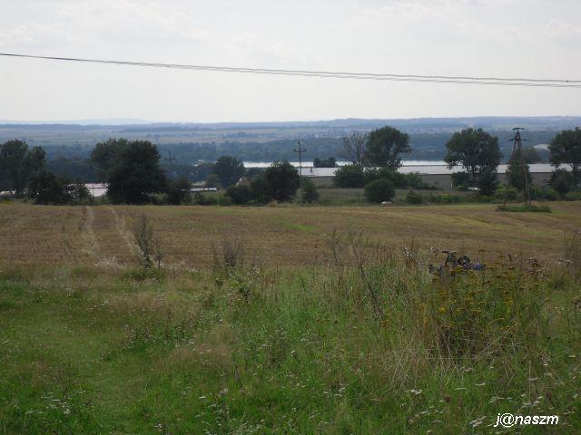 Widok na zachód - w oddali Grabówa i Wielikąt