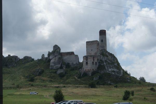 ruiny zamku w Olsztynie