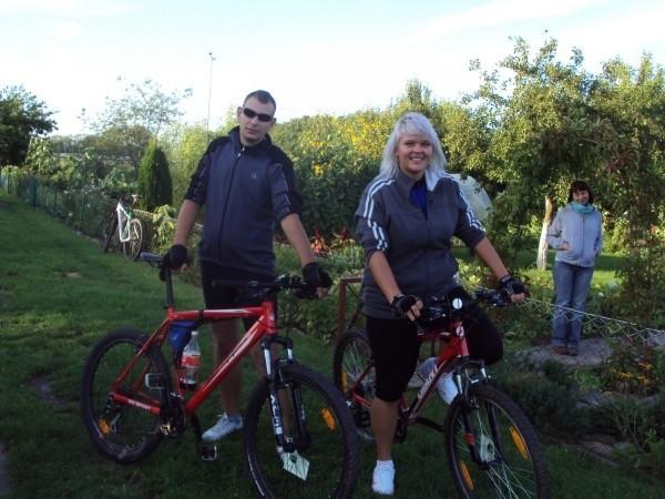 Karola i Maciej na mecie XIV EINO