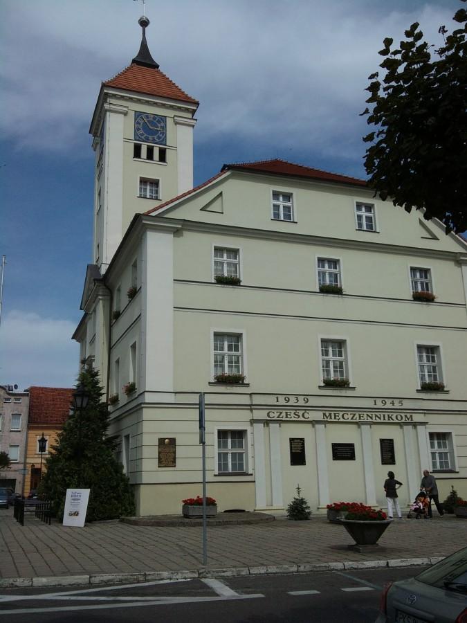 Ratusz na rynku w Kościanie