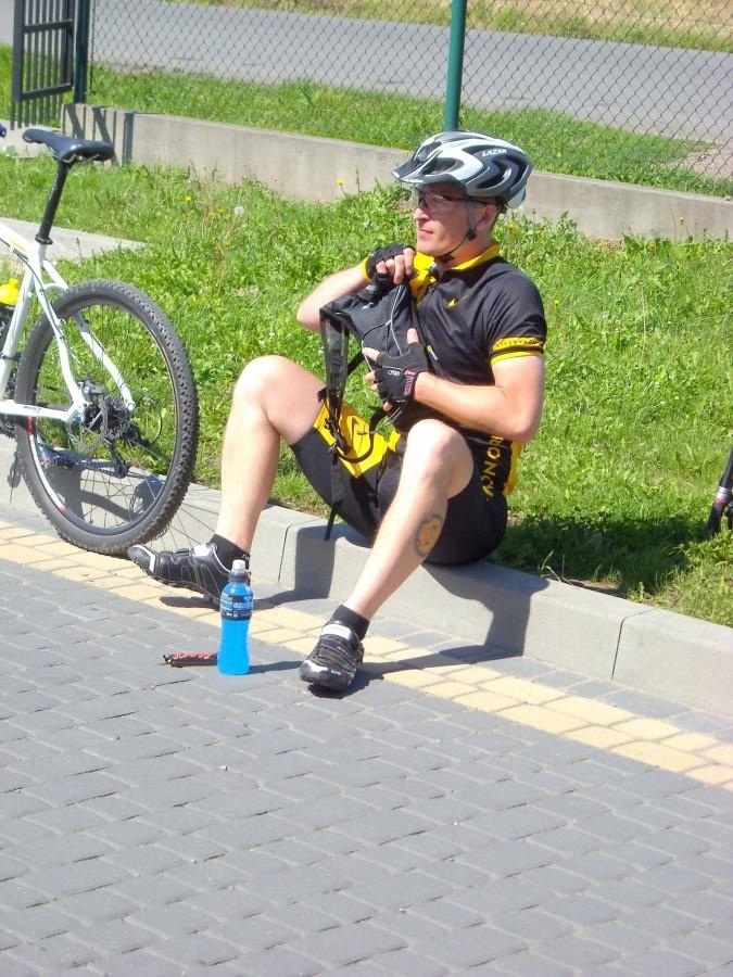Postój w drodze do Kryspinowa