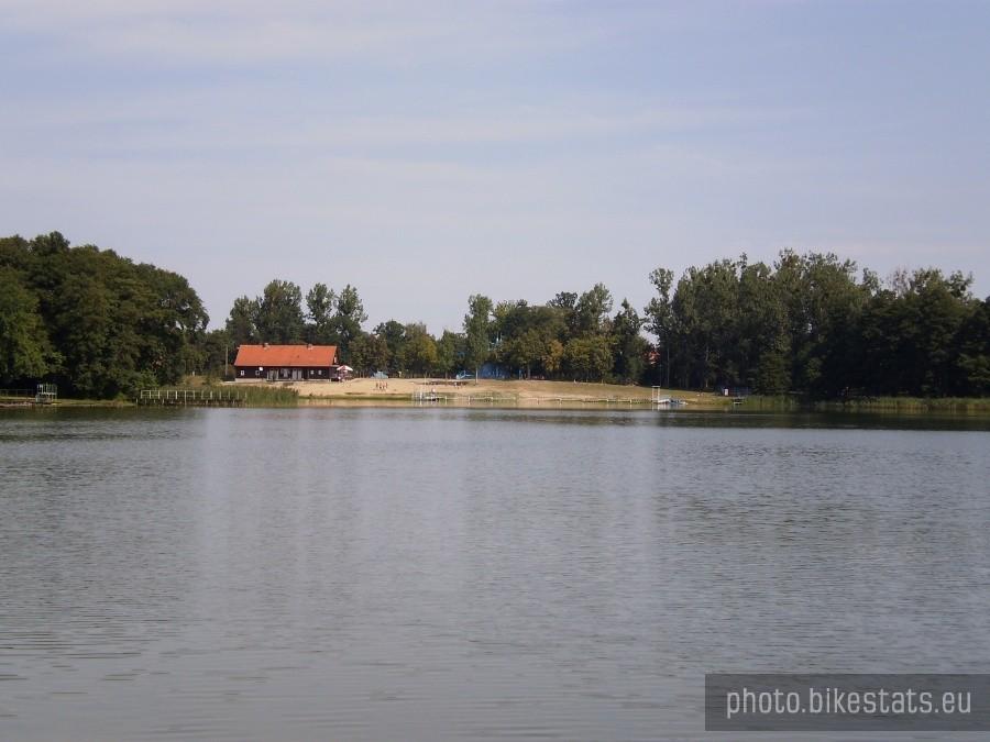 Plaża w Zaniemyślu od strony Zwoli