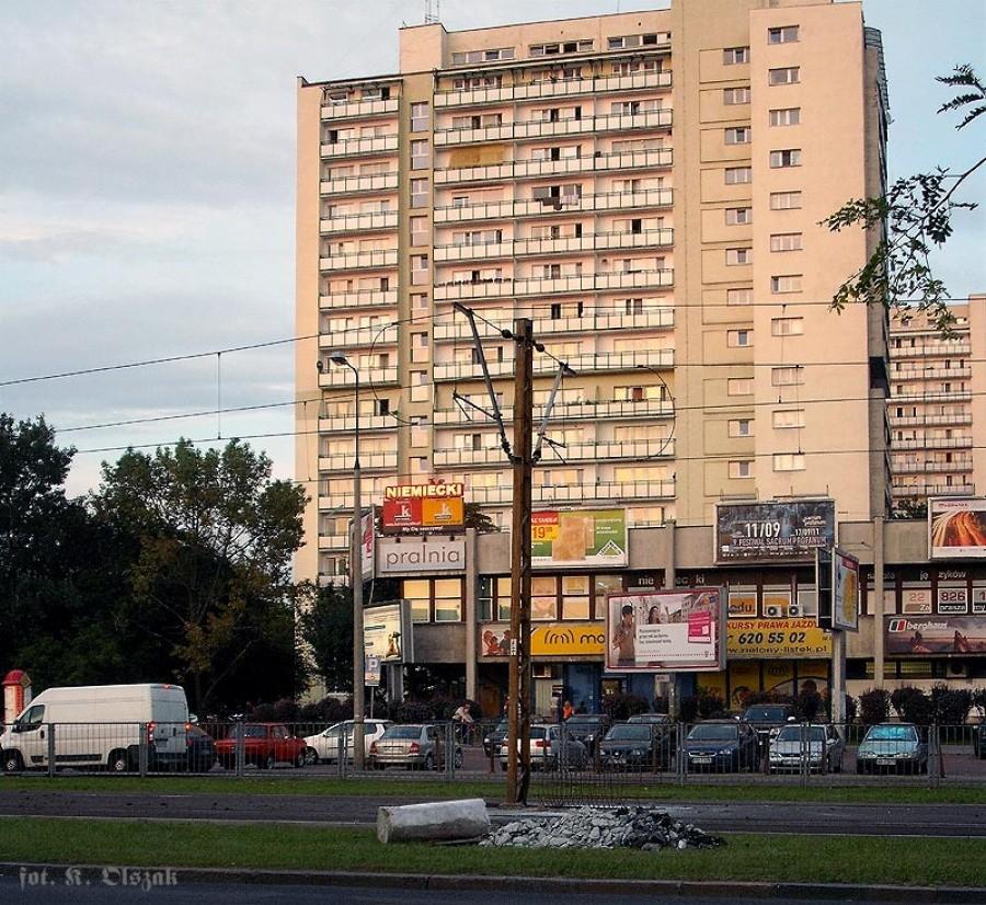 Uszkodzony słup