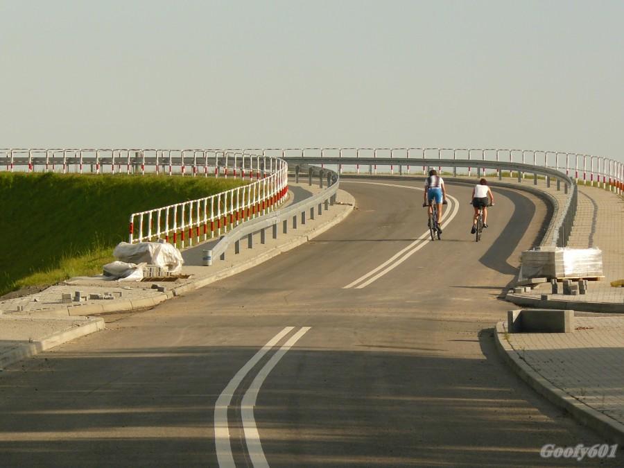 Wiadukt nad A1 w Maciejowie.