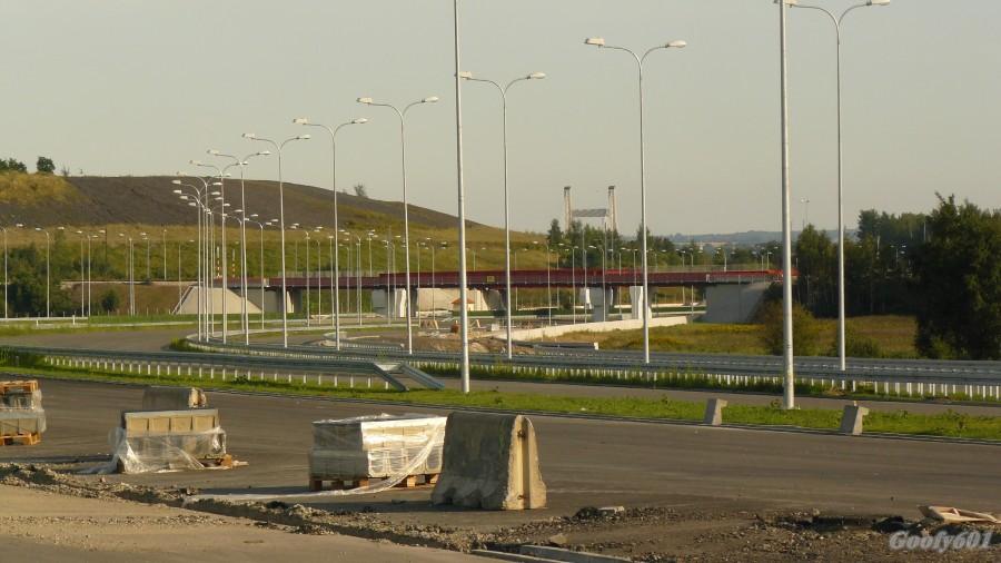 Już widać węzeł Sośnica :)