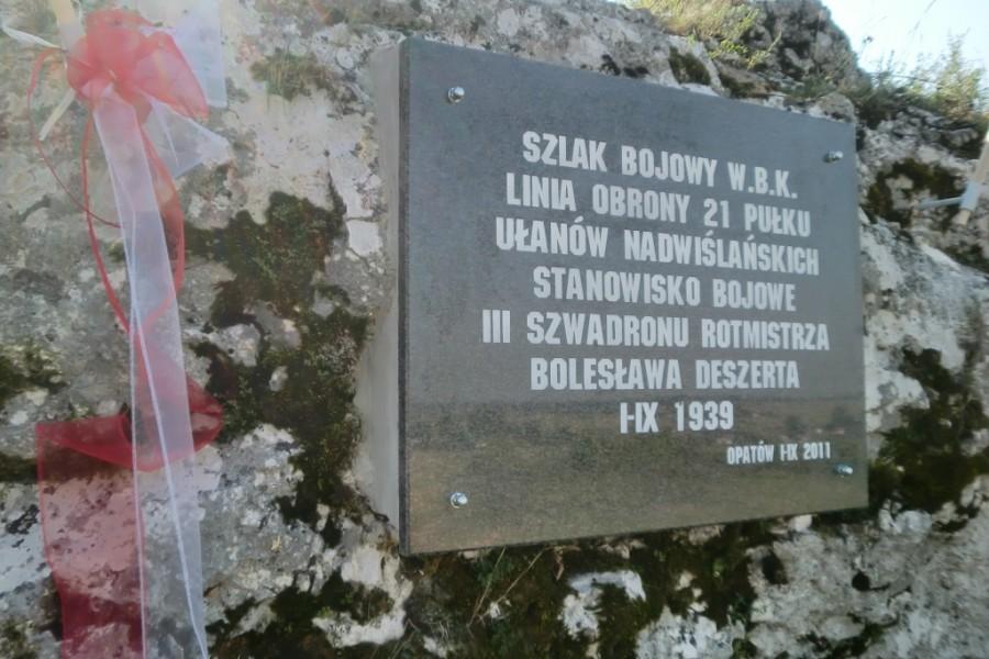 A w marmurze odbija się Opatów...