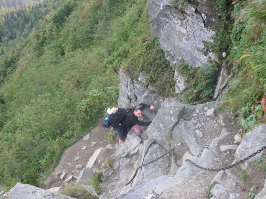 i ja do góry...był strach..