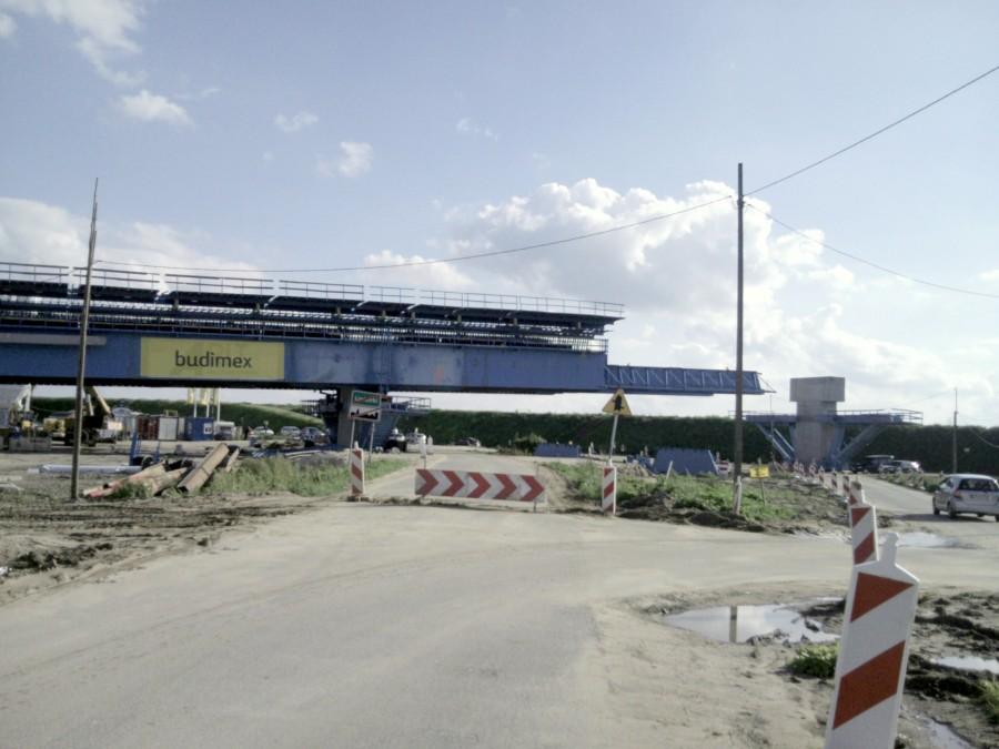budowa mostu w okolicach Kwidzyna
