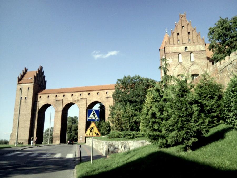 Piękne arkady zamku