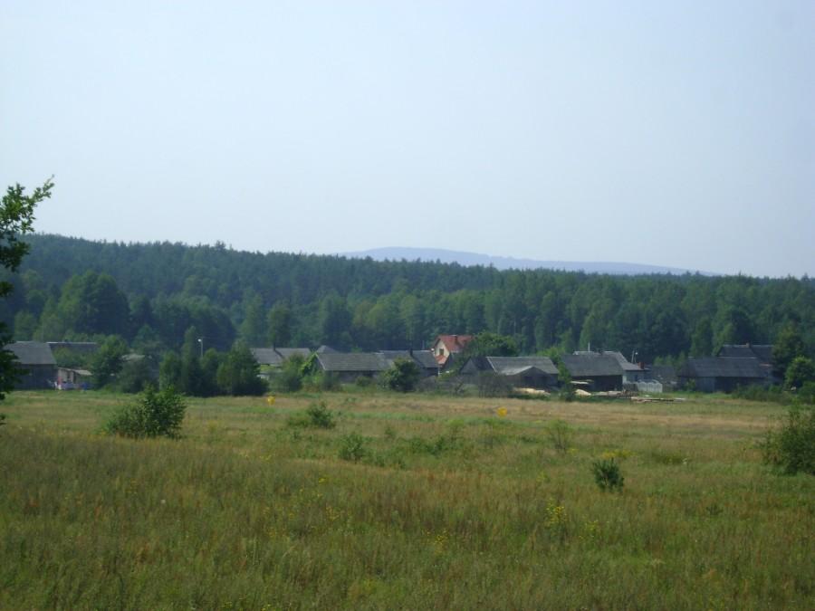 Kolejny widoczek na Góry Świętokrzyskie