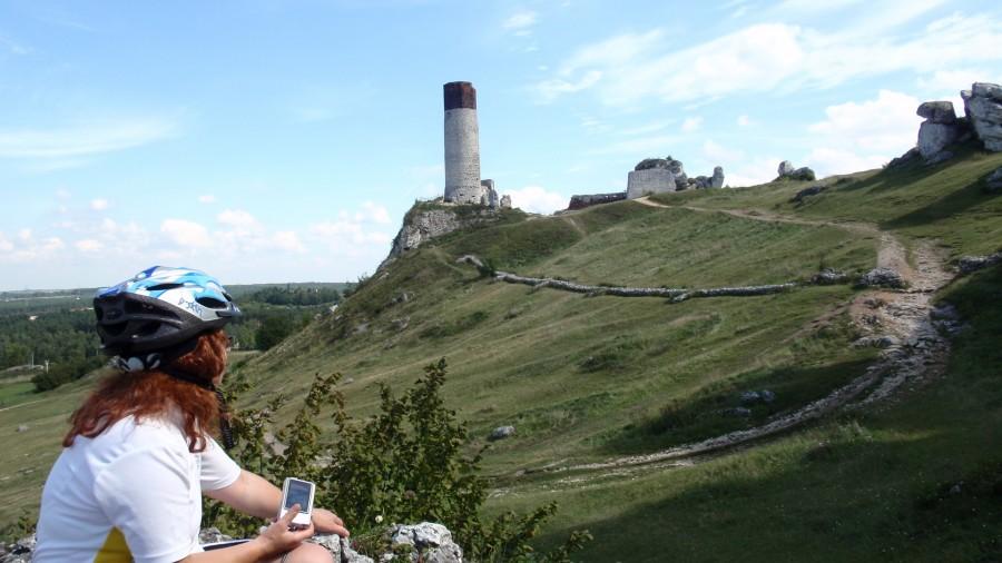 Na wzgórzu zamkowym w Olsztynie