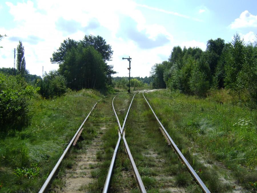 Bocznica kolejowa na kopalnię Biała Góra