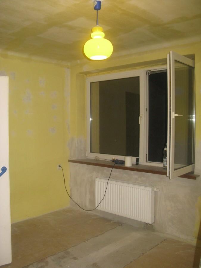 Róg pokoju przed