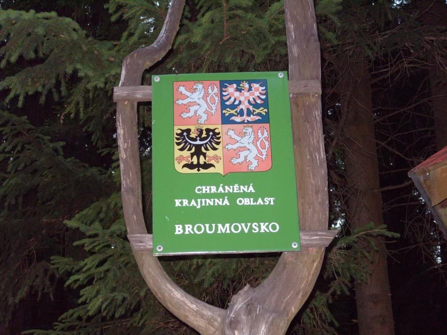 Na rozdrożu Broumovsko.