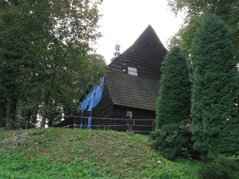 Kościół w Lutczy z XV wieku- remont generalny.