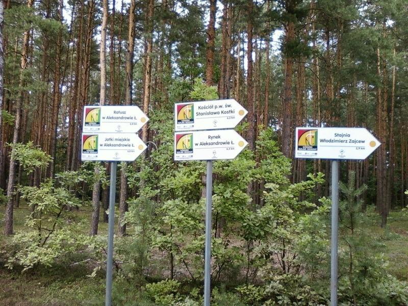 Oznakowanie szlaku konnego